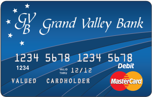 grand valley bank general purpose debit mastercard