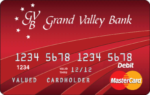 grand valley bank travel debit mastercard
