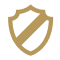 Icon illustration of a shield